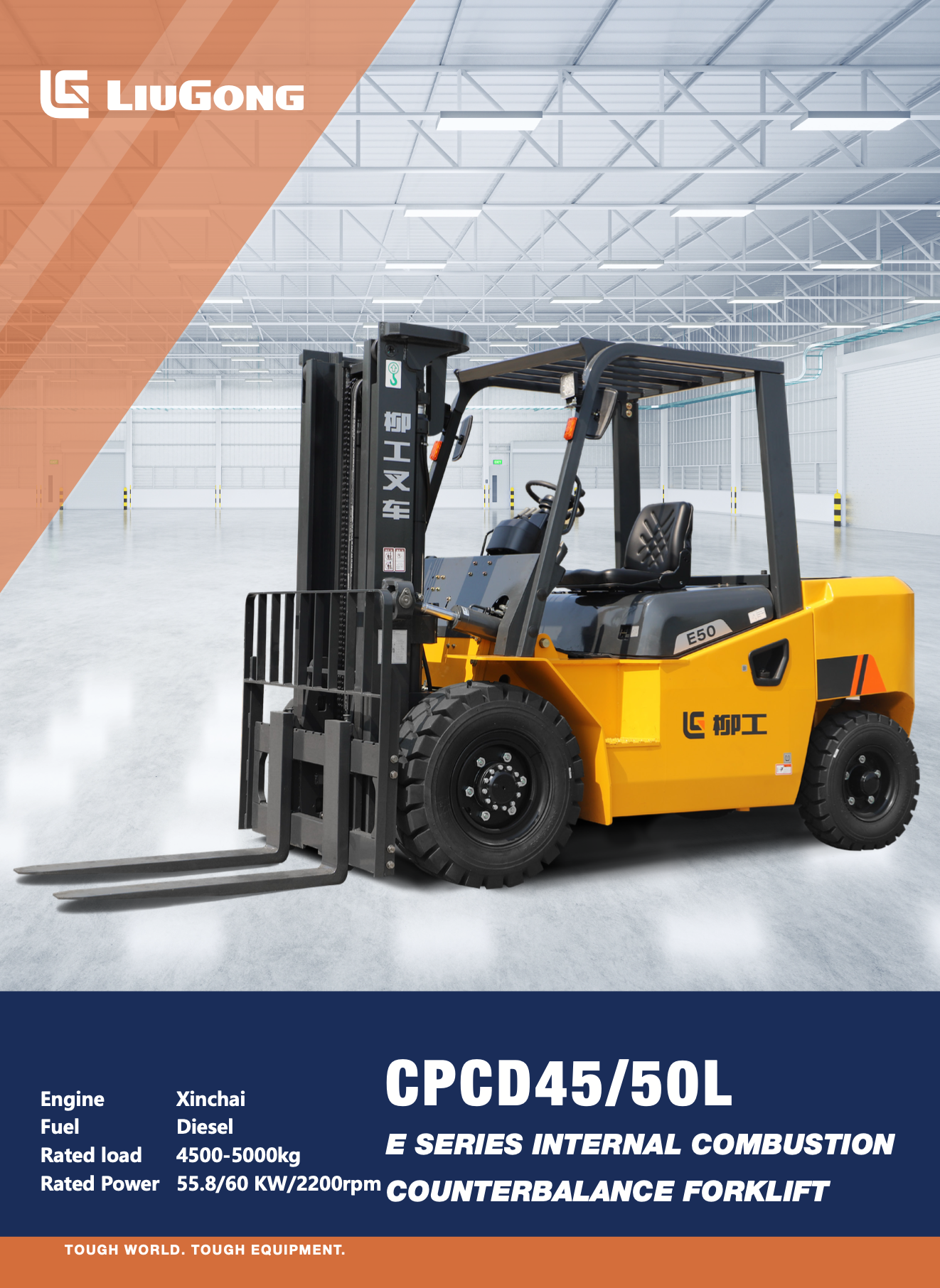 CPCD45/50L Forklift